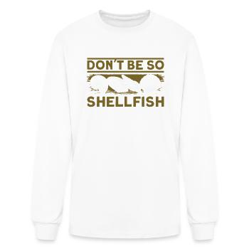 coquillages collecteur de coquillages collection de coquillages Cadeau - T-shirt à manches longues Homme - blanc - Devant