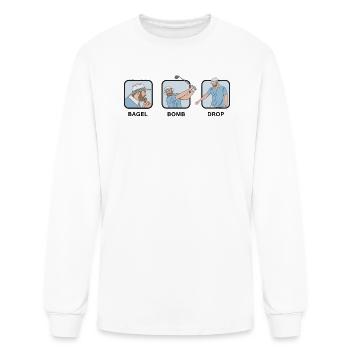 bob does sports merch - Men's Long Sleeve T-Shirt - white - Front