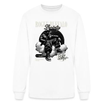 ROGUE SOUTH SOCIETY - Men's Long Sleeve T-Shirt - white - Front