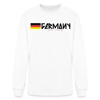Germany - Men's Long Sleeve T-Shirt - white - Front