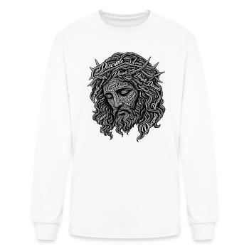 Christ Disciples  - Men's Long Sleeve T-Shirt - white - Front