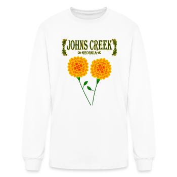 Johns Creek Georgia - Men's Long Sleeve T-Shirt - white - Front