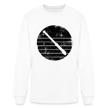 Flute - Men's Long Sleeve T-Shirt - white - Front