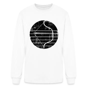 Bow and Arrow - Men's Long Sleeve T-Shirt - white - Front