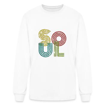 Soul - Men's Long Sleeve T-Shirt - white - Front