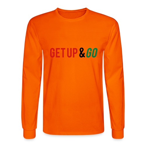 Get Up and Go - Men's Long Sleeve T-Shirt