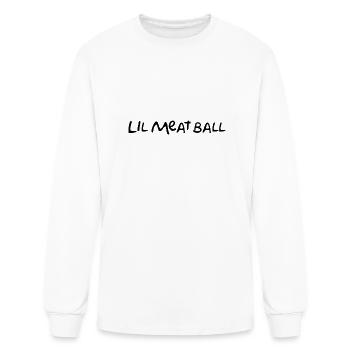 Lil Meatball - Men's Long Sleeve T-Shirt - white - Front
