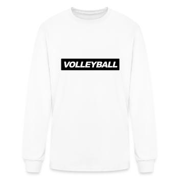 Volleyball Team Gift - Men's Long Sleeve T-Shirt - white - Front