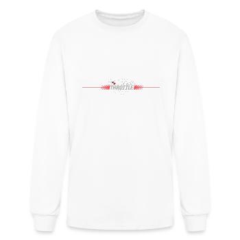 Illustration graphique de texte de style urbain - T-shirt à manches longues Homme - blanc - Devant