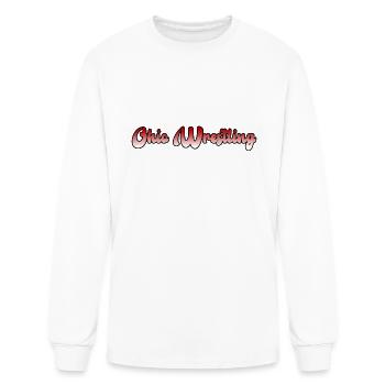Ohio Wrestling - Men's Long Sleeve T-Shirt - white - Front