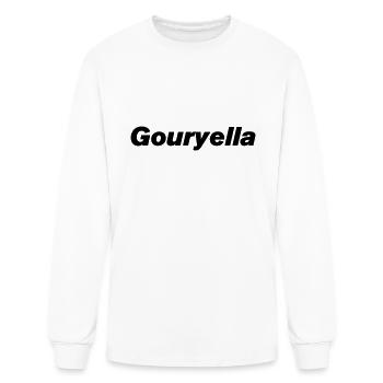 Gouryella V-neck shirt (Ferry Corsten) - Men's Long Sleeve T-Shirt - white - Front