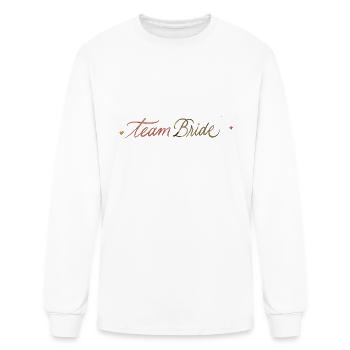Team Bride - Men's Long Sleeve T-Shirt - white - Front