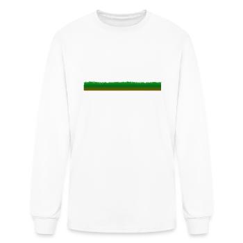 Grass - Men's Long Sleeve T-Shirt - white - Front