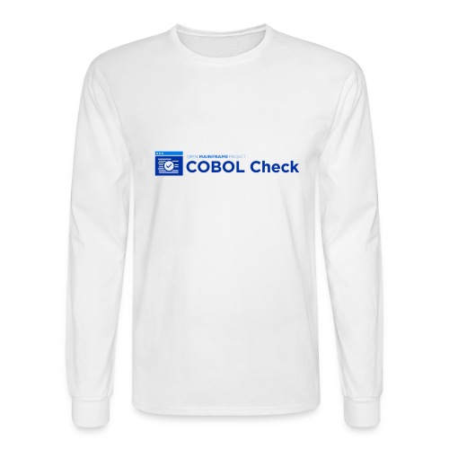 COBOL Check - Men's Long Sleeve T-Shirt