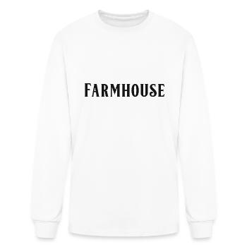 Farm - Men's Long Sleeve T-Shirt - white - Front