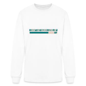 get older level up - Men's Long Sleeve T-Shirt - white - Front