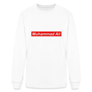 Muhammad Ali shirt 1 - Men's Long Sleeve T-Shirt - white - Front
