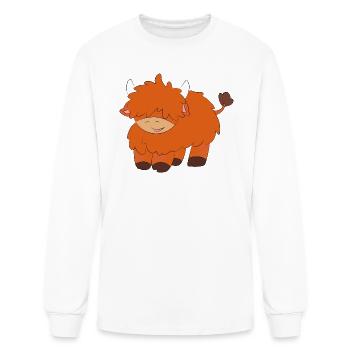 Ox - Men's Long Sleeve T-Shirt - white - Front