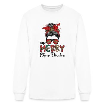 Choir Director Christmas Choir Directors Xmas Gift - Men's Long Sleeve T-Shirt - white - Front