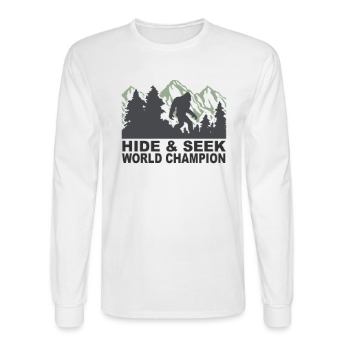 Bigfoot World Champ - Men's Long Sleeve T-Shirt