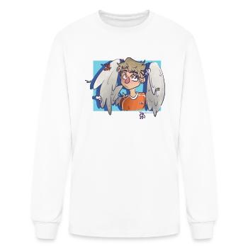 Angel - Men's Long Sleeve T-Shirt - white - Front