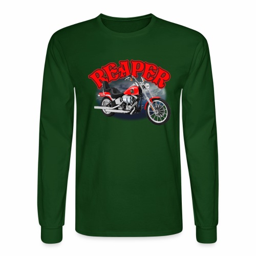 Motorcycle Reaper - Men's Long Sleeve T-Shirt