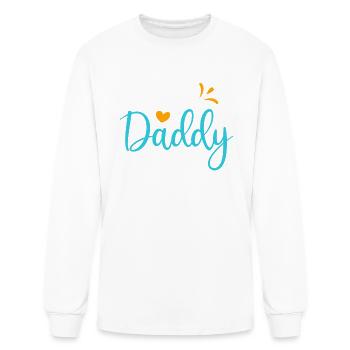 Future Daddy - Men's Long Sleeve T-Shirt - white - Front