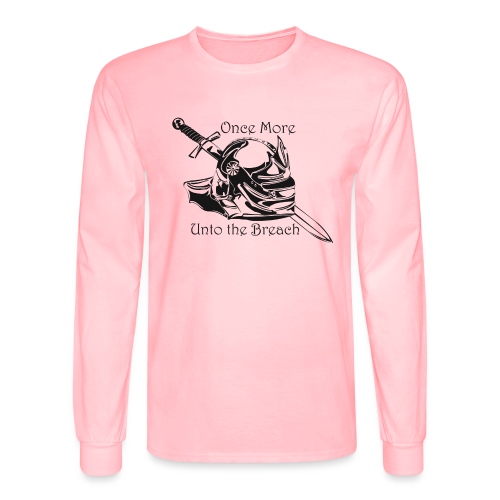 Once More... Unto the Breach Medieval T-shirt - Men's Long Sleeve T-Shirt