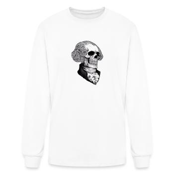 stay strapped or get clapped - Men's Long Sleeve T-Shirt - white - Front