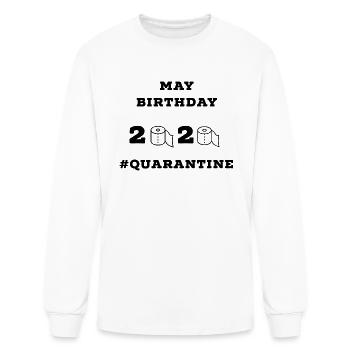 Birthday may 70s - Men's Long Sleeve T-Shirt - white - Front