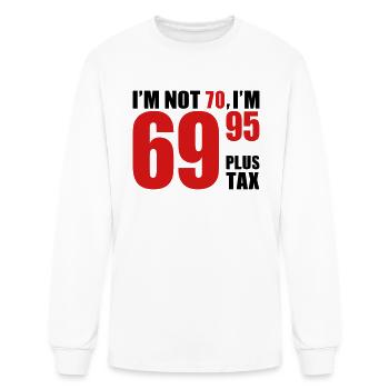 70 Birthday - Men's Long Sleeve T-Shirt - white - Front