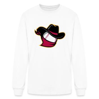Baseball Bandit - Men's Long Sleeve T-Shirt - white - Front