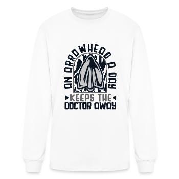 An Arrowhead A Day Artifact Rocks Flint Arrowhead - Men's Long Sleeve T-Shirt - white - Front