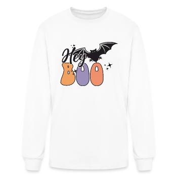 Hey boo - Men's Long Sleeve T-Shirt - white - Front