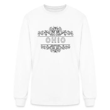 uploaded - Men's Long Sleeve T-Shirt - white - Front
