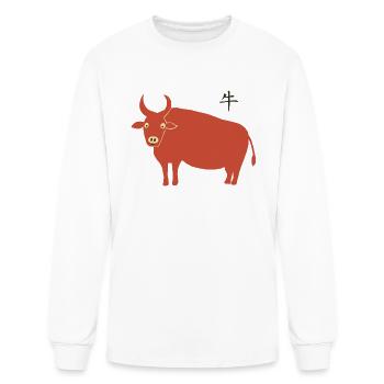 Year Of The Ox - Men's Long Sleeve T-Shirt - white - Front