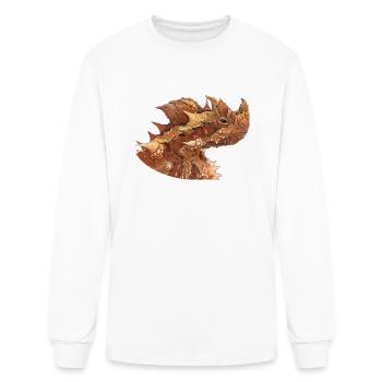 Thorny Devil Drinks Water Through His Feet - Men's Long Sleeve T-Shirt - white - Front
