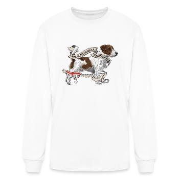 JACK RUSSEL - Men's Long Sleeve T-Shirt - white - Front