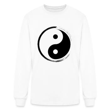 Yin and yang - Men's Long Sleeve T-Shirt - white - Front