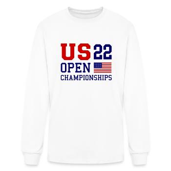 US OPEN - Men's Long Sleeve T-Shirt - white - Front