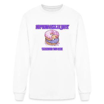 sprinkle joy - Men's Long Sleeve T-Shirt - white - Front