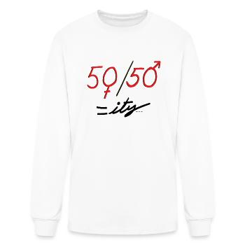 Equality - Men's Long Sleeve T-Shirt - white - Front