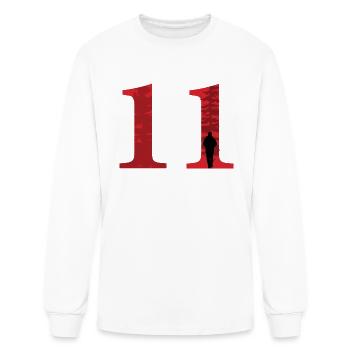 Eleven - Men's Long Sleeve T-Shirt - white - Front