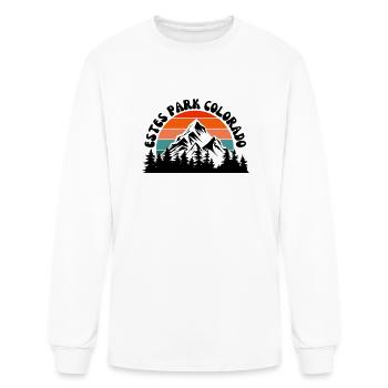 Estes Park - Men's Long Sleeve T-Shirt - white - Front