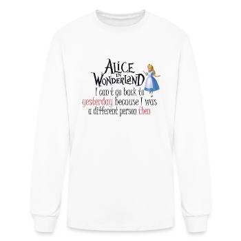 alice in wonderland - Men's Long Sleeve T-Shirt - white - Front