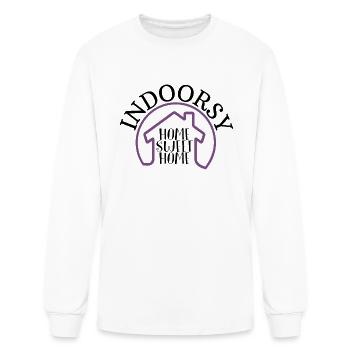 Indoorsy Home Sweet Home - Men's Long Sleeve T-Shirt - white - Front