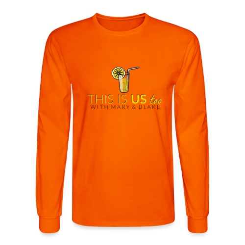 This Is us too logo - Men's Long Sleeve T-Shirt