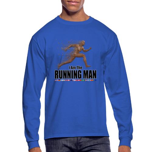 I am the Running Man - Cool Sportswear - Men's Long Sleeve T-Shirt