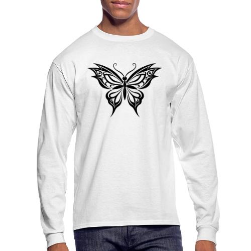 Stenciled🦋 BUTTERFLY - Men's Long Sleeve T-Shirt