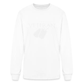 Veteran - Men's Long Sleeve T-Shirt - white - Front